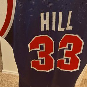 Grant Hill Throwback Pistons Jersey